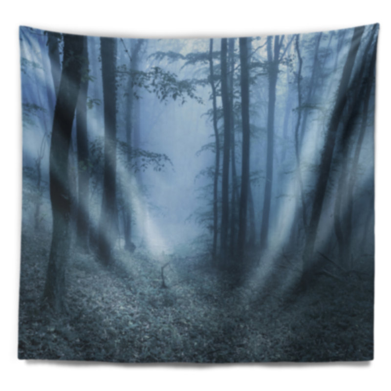 Tapisserie de forêt Schafer, H 68 po x l 80 po