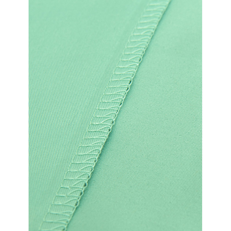 Microfiber Fitted Sheet, California King, Sea Green