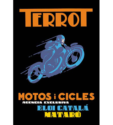 Publicite rétro terrot motocycles et vélos