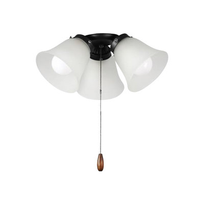 Ensemble de ventilateur de plafond 3 lumières Universal Basic-Max