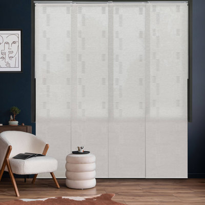 Sharmaine Elements Weave Semi-Sheer Vertical Blind