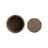 Nesting Coffee Table Set Of 2, Modern Round Coffee Table, Wooden Circle Accent Tables For Small Spaces Living Room Bedroom Balcony Office Drum Side Table, Brown Burl-2033750930