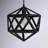 Arda 1 - Light Black Single Pendant-1650808887