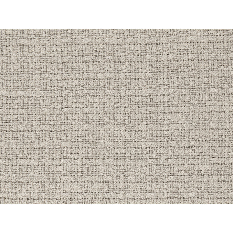 YERBENT Cotton No Pattern Bedspread, Grey