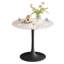 Cleofus Round Metal Base Dining Table-2073071904-2066672971-2074318863