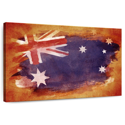 Australia Flag Grunge