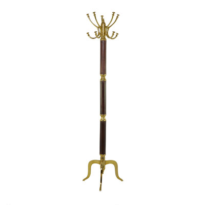 Gotlind Aluminum Metal Coat Rack