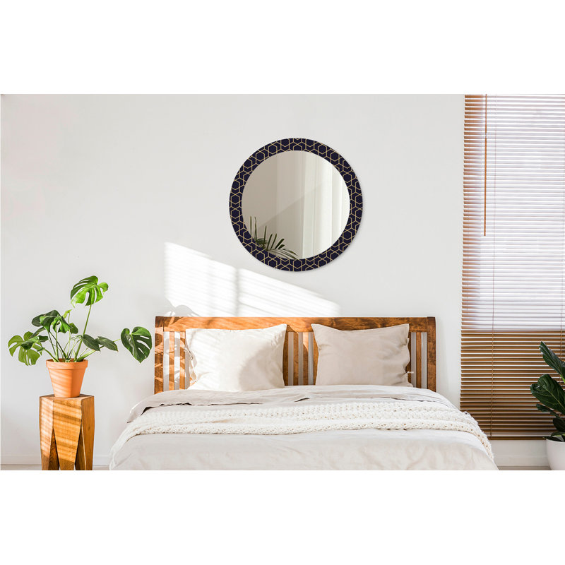 Huldar Glass Flat Wall Mirror
