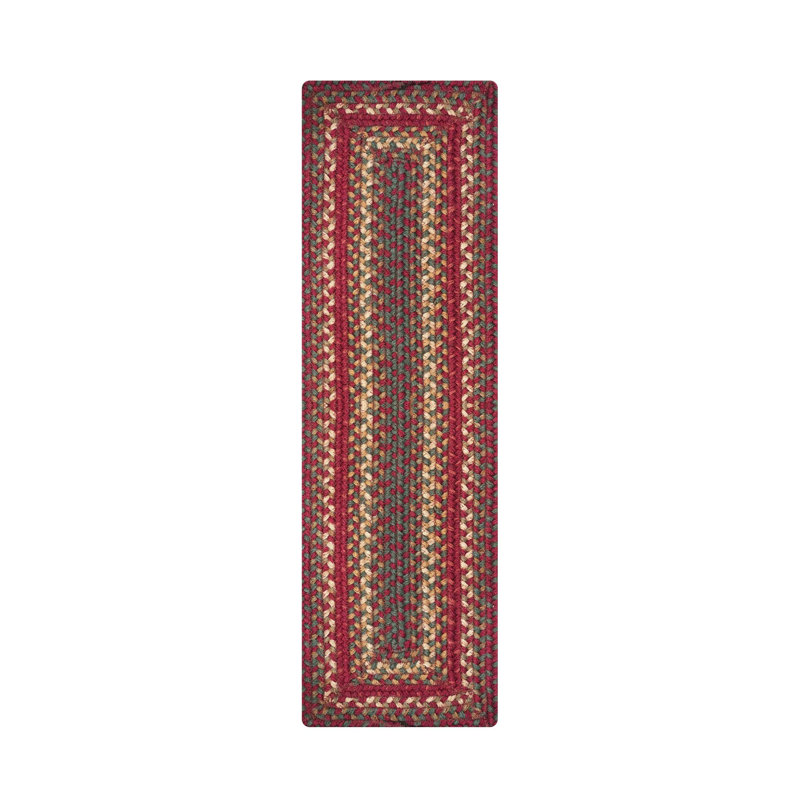 Chemin de table d'intérieur en jute de qualité supérieure - taille 8 po x 28 po, ensemble de 2, Grange cidre