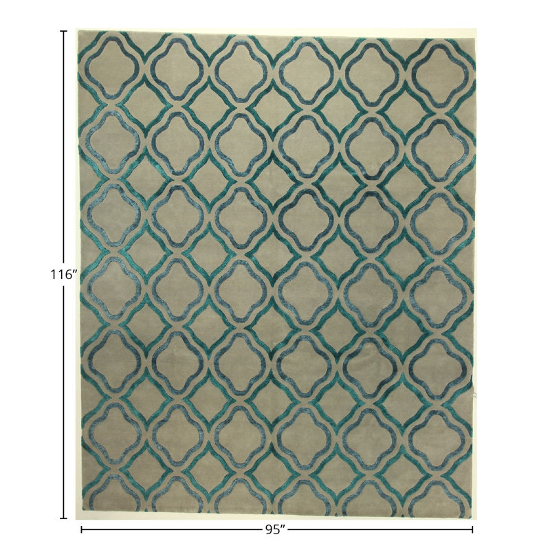 Tapis rectangulaire 7 pi 11 po x 9 pi 8 po
