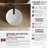 14.12W White Round Vessel Sink