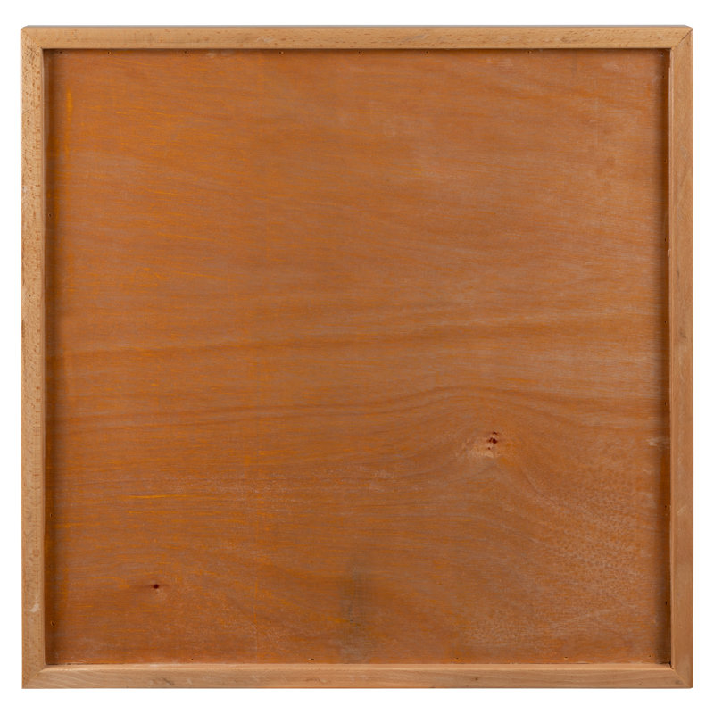 Eco-Friendly Solid Wood Butcher Block Style 24" Square Table Top