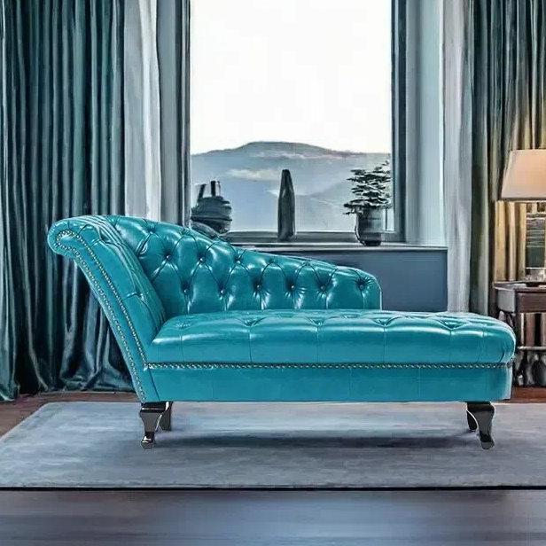 Chaise longue décontractée rétro Elegance, Orienté à gauche (vu de face), Île Seymour Nord, Galapagos