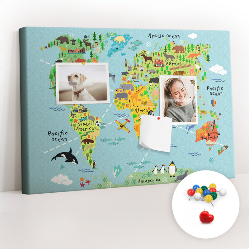 Andresha Cork Corkboard / Bulletin Board