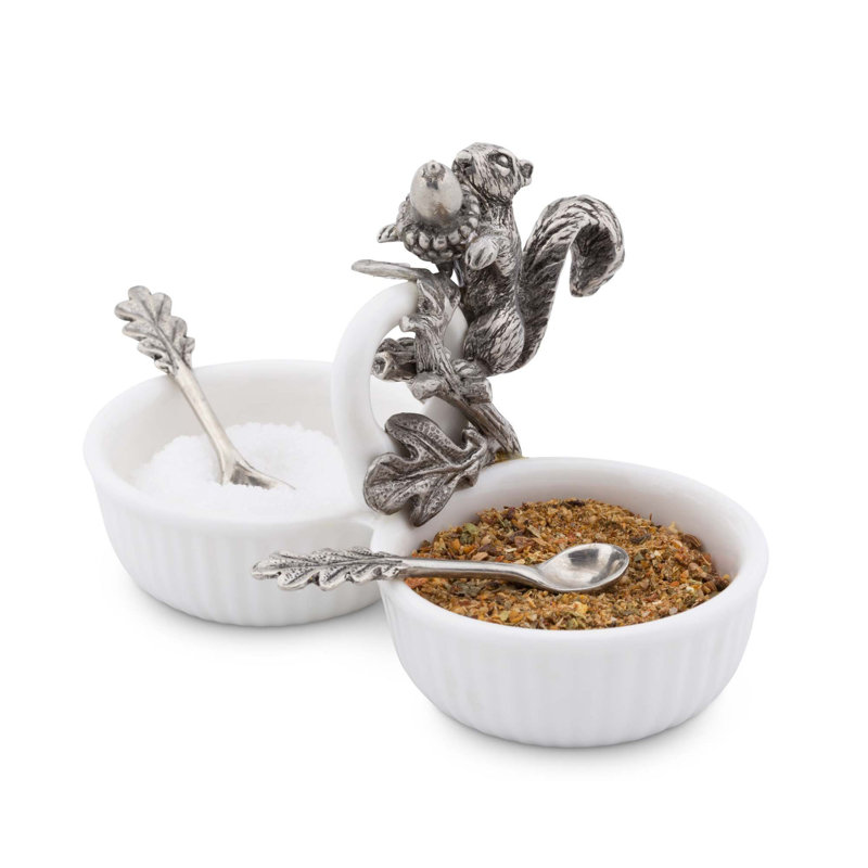 Woodland Creatures Salt Cellar Set