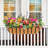 4Pcs 30" Window Box Deck Railing Planter With Coco Liner, Metal ...