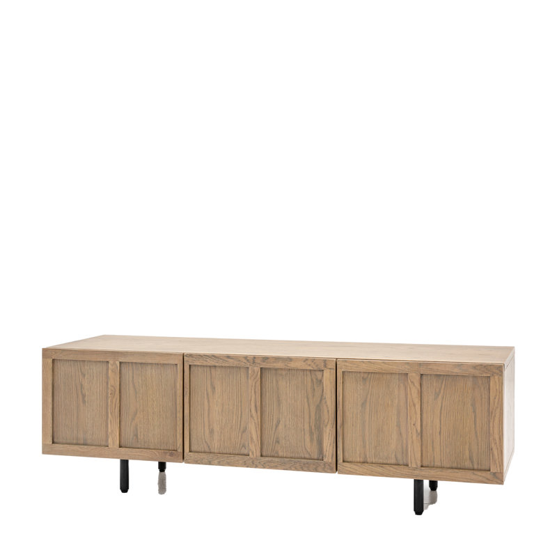 Beaulah Panelled Media Unit - 125cm