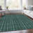 Premium Machine Washable Prisco Teal Rug-1697163171