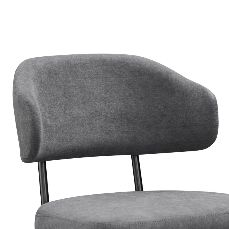 Tessa Swivel Office Chair, Gray