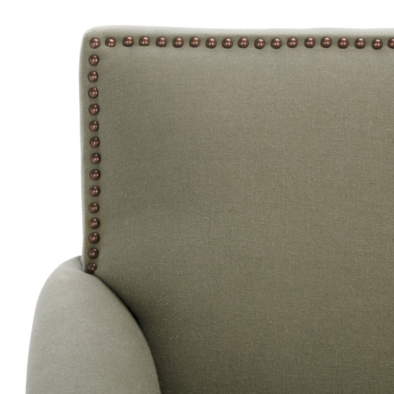 Lawson Upholstered Armchair, Seamist Linen