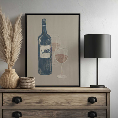 «Wine 3» par ThingDesign Print