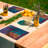 Polyester Abstract Rectangle Placemat