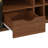 39'' Fluted Bar Cabinet With Wine Storage Space-1879674359