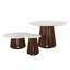 Kendall 46" Terrazzo Pedestal Dining Table
