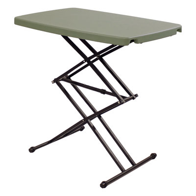 Table de salle à manger rectangulaire à hauteur réglable