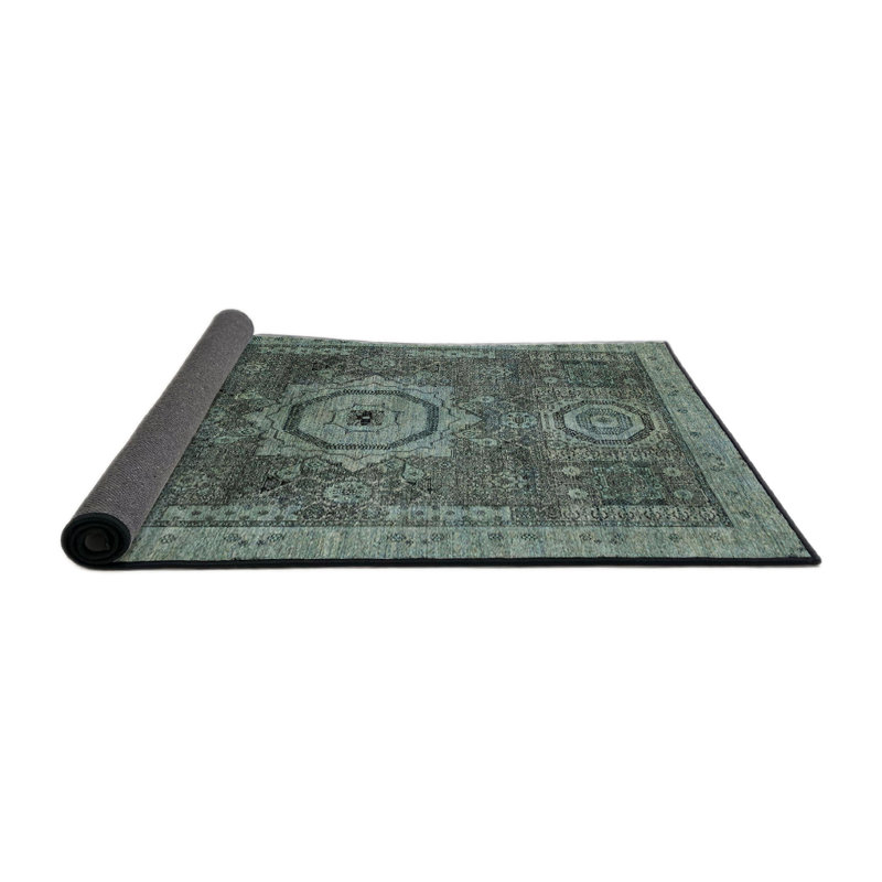 Tapis abstrait moderne 2342, Rond 7 pi