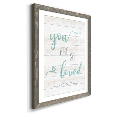 So So Lived - Cadre photo, impression d'art textuel sur papier
