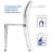 18.5'' H Stacking Side Chair