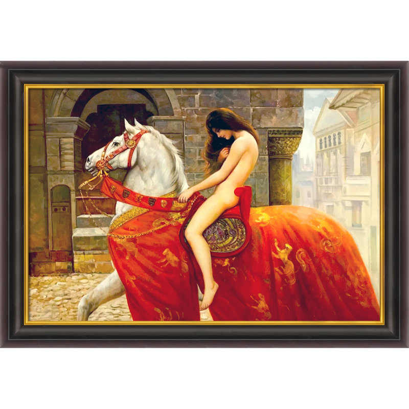 Lady Godiva, C. 1897, Cadre opulent