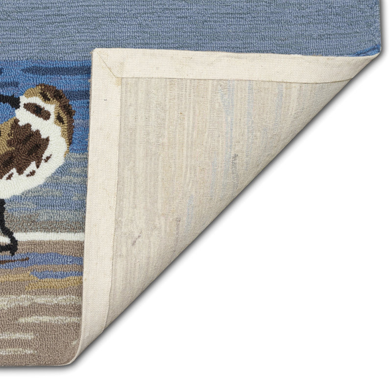 Tapis de cuisine Tasoula Frontporch Sandpipers, Rectangle 1 pi 8 po x 2 pi 6 po