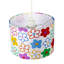Bright And Colourful Fabric Lampshade With Retro Inspired Floral Decor By 