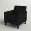 Fauteuil club en polyester 33,5 po Achilles-1493181065