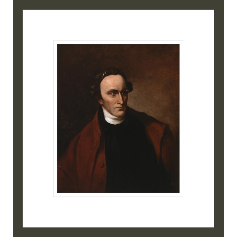 Patrick Henry par Thomas Sully, impression giclée sur cadre, H 15,47 po x l 13,75 po