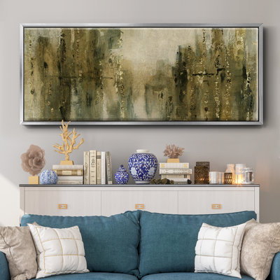 Gold City Shine - toile encadrée