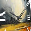 Horloge murale en métal Deshi-959890426