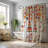 Cyanne Abstract Shower Curtain-1864819333