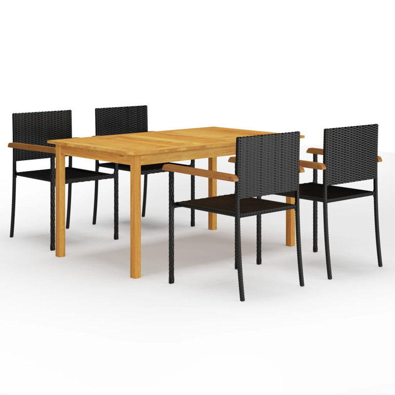 Ensemble de salle à manger d'extérieur pour table et chaises