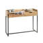 Console black-acacia 100x80x30 cm