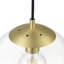 Luminaire sphère suspendu 1 lumières simple Cournoyer-1625067463-1625067458