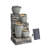 Jalijah 30" 4-Tier Cascading Outdoor Freestanding Water Fountain with Solar Pump & LED Lights-1075675436