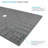 Transolid Trimslate 63-in x 32-in Tub Replacement Shower Base with Adjustable Double Threshold and End Drain-115485397
