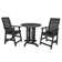 Machado 2-Person 36" Round, Counter-Height Dining Set