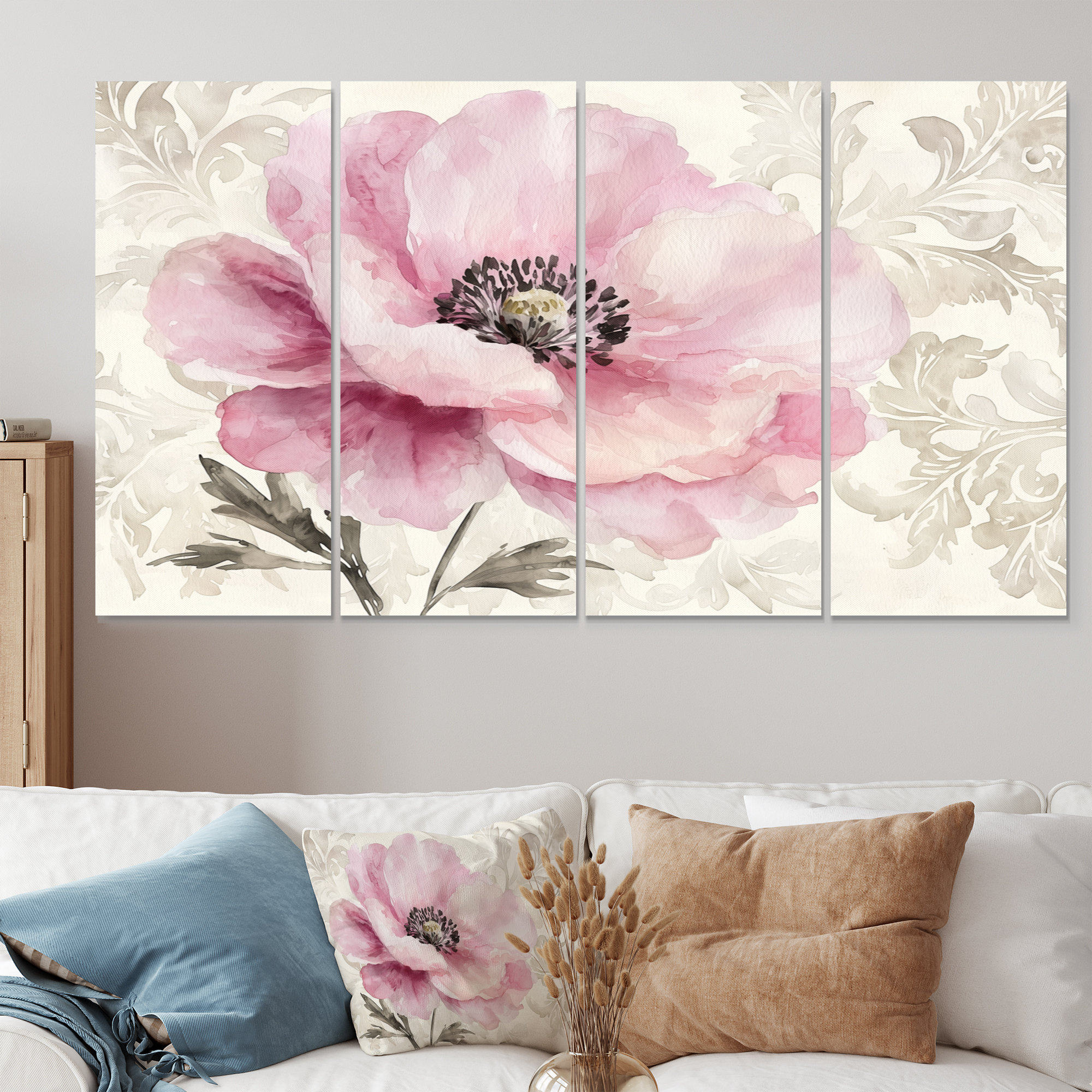 Winston Porter Vintage Elegance Of Pink Peonies III - Peonies Wall Art ...