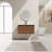 Flolinda 18.1'' Oak Rectangular Bathroom Sink with Overflow