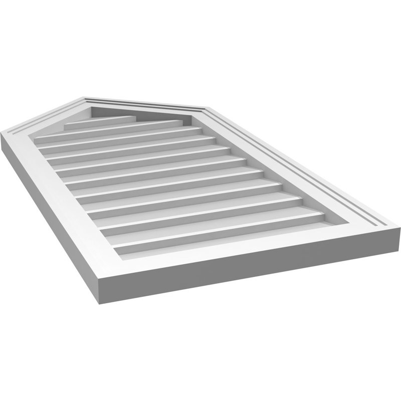 Ventilateur à pignon en uréthane non-fonctionnel Signature, H 34 po x l 18 po x P 1,5 po