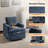 Swivel Mid-Century Modern Accent Armchair-380992694